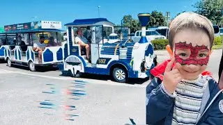 A Magical Train Ride to the Most Fun Playground Ever! #playground  #trainforkids #magictravel  