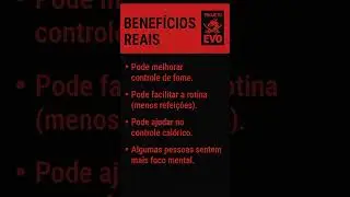 estrategia usada em fases de deficit calorico, tambem ajuda a 