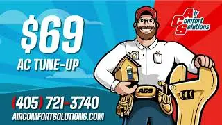 Stay Cool, Oklahoma City! $69 A/C Tune-Up | Air Comfort Solutions