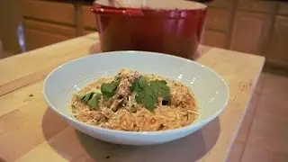Chicken with Orzo in a light Tomato sauce (Chicken Youvetsi) Dimitras Dishes episode 6