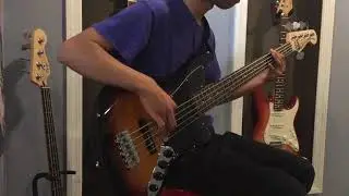 VOLBEAT - Lola Montez (5-string bass guitar cover)