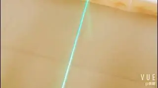 Groene laserpen lijn/kruis 532nm