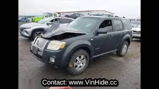 VIN: 4M2CU97188KJ39906 - 2008 Mercury Mariner- Premier