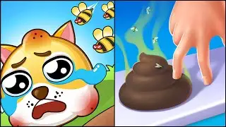 Save the Dog VS Crushy Fingers - All Levels SpeedRun Gameplay Ep1