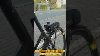 ALL-IN-ONE E-BIKE KIT | ZIPFORCE Install #shorts #ebike