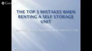 Storage Units Watertown NY 315-203-2054