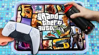 HYDRO Dipping PS5 CONTROLLER !! (PS5 GTA 5 Custom) 🎨