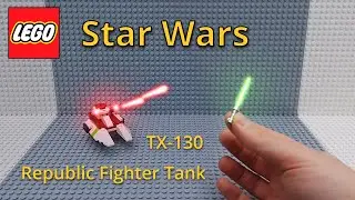LEGO Star Wars &ndash; Republic Fighter Tank (TX-130) #lego #starwars #starwarslego #912313