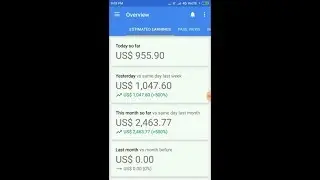 My AdSense Earnings of $1000 Per Day from Android Apps