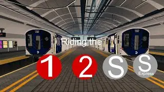 Riding the 1,2 and S trains