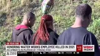 Honoring water works employee killed in 2021; No arrests in murder of Tyrone King