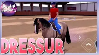 Dressurarbeit in der Reithalle 🐴 Equestrian The Game BETA #14 [FACECAM]