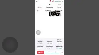 $70 to $469 - Most Consistent Deriv Auto Trading Bot - Never Loose Capital 100% Guaranteed ✅