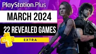 PlayStation Plus Extra March 2024 Games | PS Plus Extra March 2024