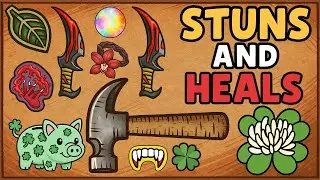 My own HEALING was the highest DAMAGE?! | Backpack Battles