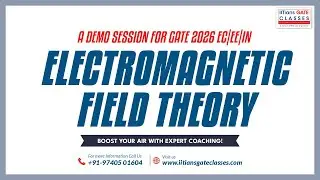 GATE 2026 EMFT Demo Class | Electromagnetic Field Theory for EC/EE/IN | Free Live Session