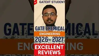 GATEIIT GATE Chemical 2026-2027 Coaching Student Review| #gatechemical #gatechemicalengineering