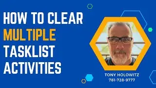 How to Clear Multiple Activities on Act CRM Tasklist: Act Premium Cloud