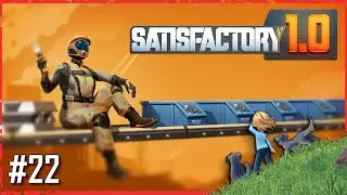 Rescuing my Lizard Doggos and Death Crate! | Day 22 - Satisfactory 1.0