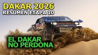 Dakar 2026 | Etapa 10: Rescate en carrera, lucha total y el rally entra en su fase decisiva