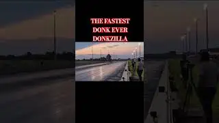 DONKZILLA TEST PASS #dragracing