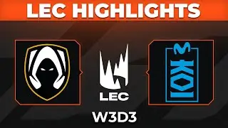 TH vs MKOI Highlights | LEC 2026 Versus W3D3 | Team Heretics vs Movistar KOI