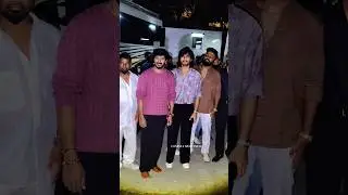 Hero #DulquerSalmaan​ & #Naslen Entry At Kotha Lokah Movie Success meet #Kothalokah​ #LOKAH #dulquer