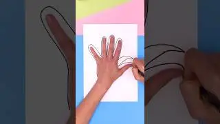Easy Handprint Chicken Craft! 🐔🎨✨