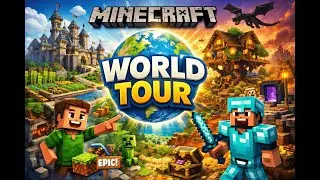 Minecraft World Tour | Epic Builds, Farms & Creations Ft @DubchachuGaming@dubchachu_clips