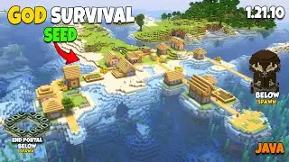🔥Great Survival seed For Minecraft 1.21.10 JAVA  | Seed Minecraft 1.21.10  | Minecraft Seeds