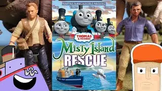 Tug & Trampy Watch Misty Island Rescue, but with Toy Trains