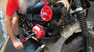 COLEMAN mini bike HAND CRANK - DOES THIS THING EVEN WORK ?