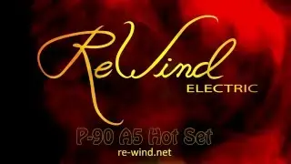 ReWind Electric - 1959 P-90 A5 Hot Set - Marshall Amp & Celestian Greenback Speakers