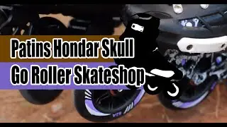 Patins Hondar Skull 110mm - GO ROLLER SKATE SHOP