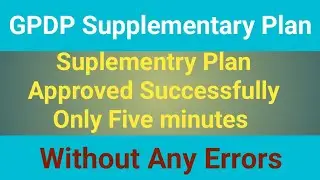 supplementary plan in egramswaraj Portal,How to Make Supplementry Plan on eGram Swaraj Portal,gpdp
