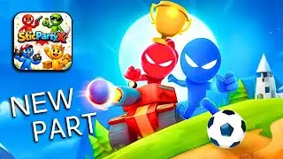Stickman Party Gameplay &ndash; Mini Games Marathon | NEW PART (Android & iOS)
