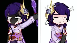 [] ⚡Raiden Shogun and Raiden Ei⚡ [] + Aether and Paimon [] Genshin Impact [] My AU [] GL2 []