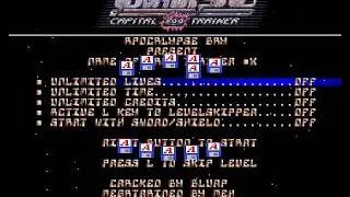 Trainer Menu / ApB (1993)