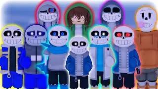 All Very Weak AU's Characters [Showcase] [Undertale Multiversal Showdown]