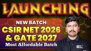 CSIR NET 2026 & GATE 2027 | New Batch Launching - Most Affordable Batches | Chiral Academy