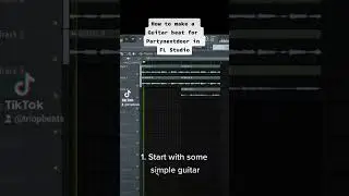 How to make a R&B guitar type beat for Partynextdoor in FL Studio 🌌