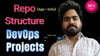 Структура репозитория в проекте DevOps || Различные репозитории для кода приложения и кода инфрас...