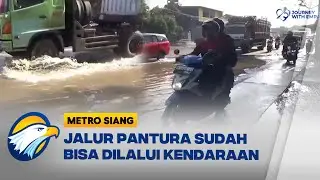 Banjir Pasuruan Surut, Pantura Aman untuk Kendaraan [Metro Siang]