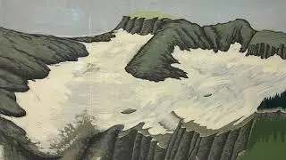 THE LAST GLACIER AT HOCKADAY MUSEUM OF ART