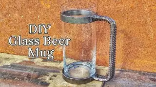 DIY Awesome Idea with Armatura Reinforcement!!! BIG Glass Beer Mug!!! Welder Beer Mug !!!