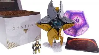 Распаковка и обзор Mega Construx Destiny Iron Song Ghost Shell! SDCC 2017 20170801
