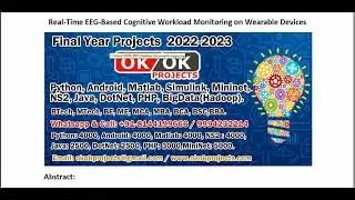 Real Time EEG Based Cognitive Workload Monitoring on Wearable Devices