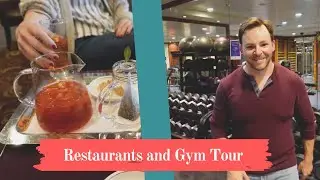 Restaurants and Gym Tour | Queen Mary 2
