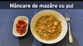 Mâncare de mazăre cu pui