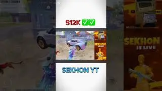 S12K 1V4 🗿🗿 on live stream highlights#pubgmobile#bgmi#shorts#sekhonyt